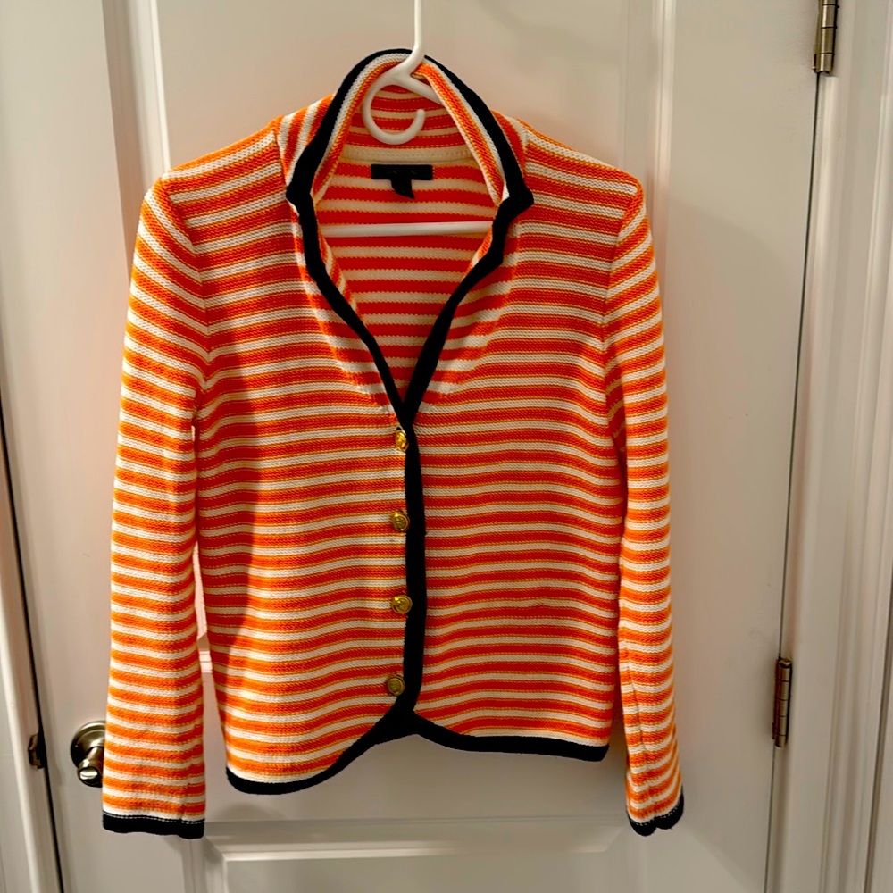 Lands End Sweater Blazer